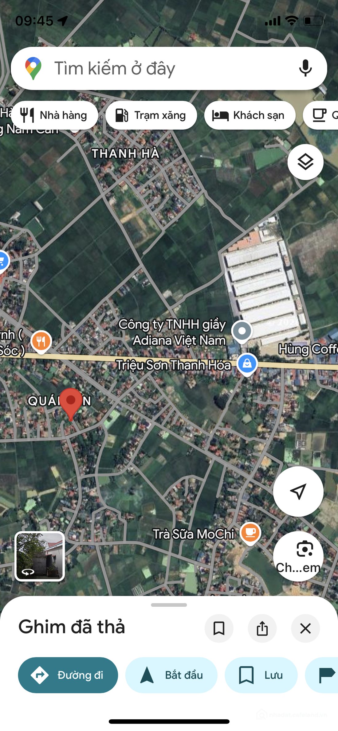 Bán đất thổ cư: ĐẤT THỌ CƯỜNG - TRIỆU SƠN GẦN CTY GIẦY ADIANA VIỆT NAM