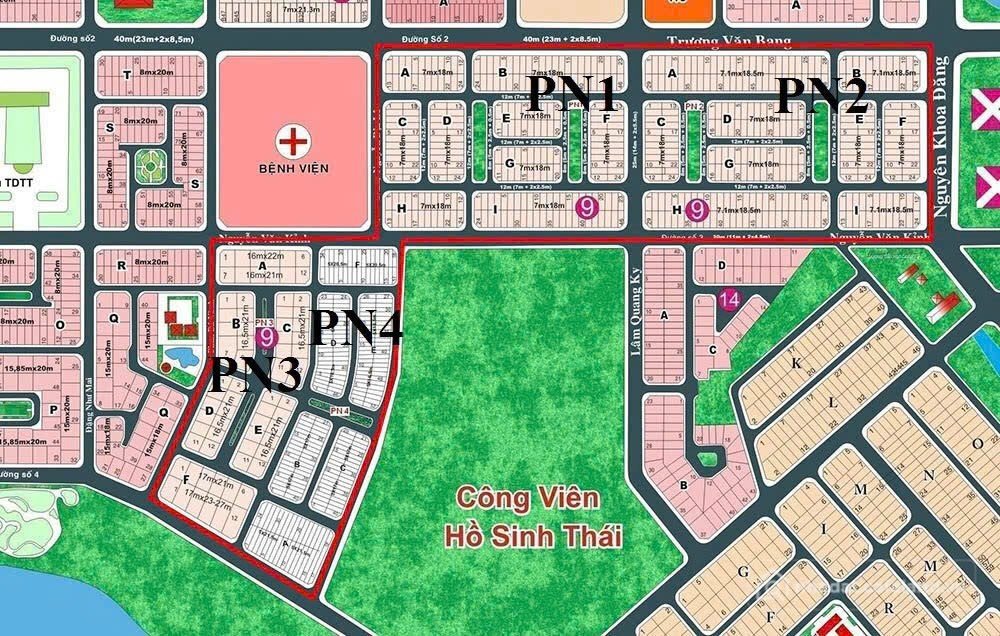 Bán đất thổ cư: Hàng hiếm đất Phú Nhuận 1 - 2- 4 giá tốt nhất Thạnh Mỹ Lợi, sổ đ