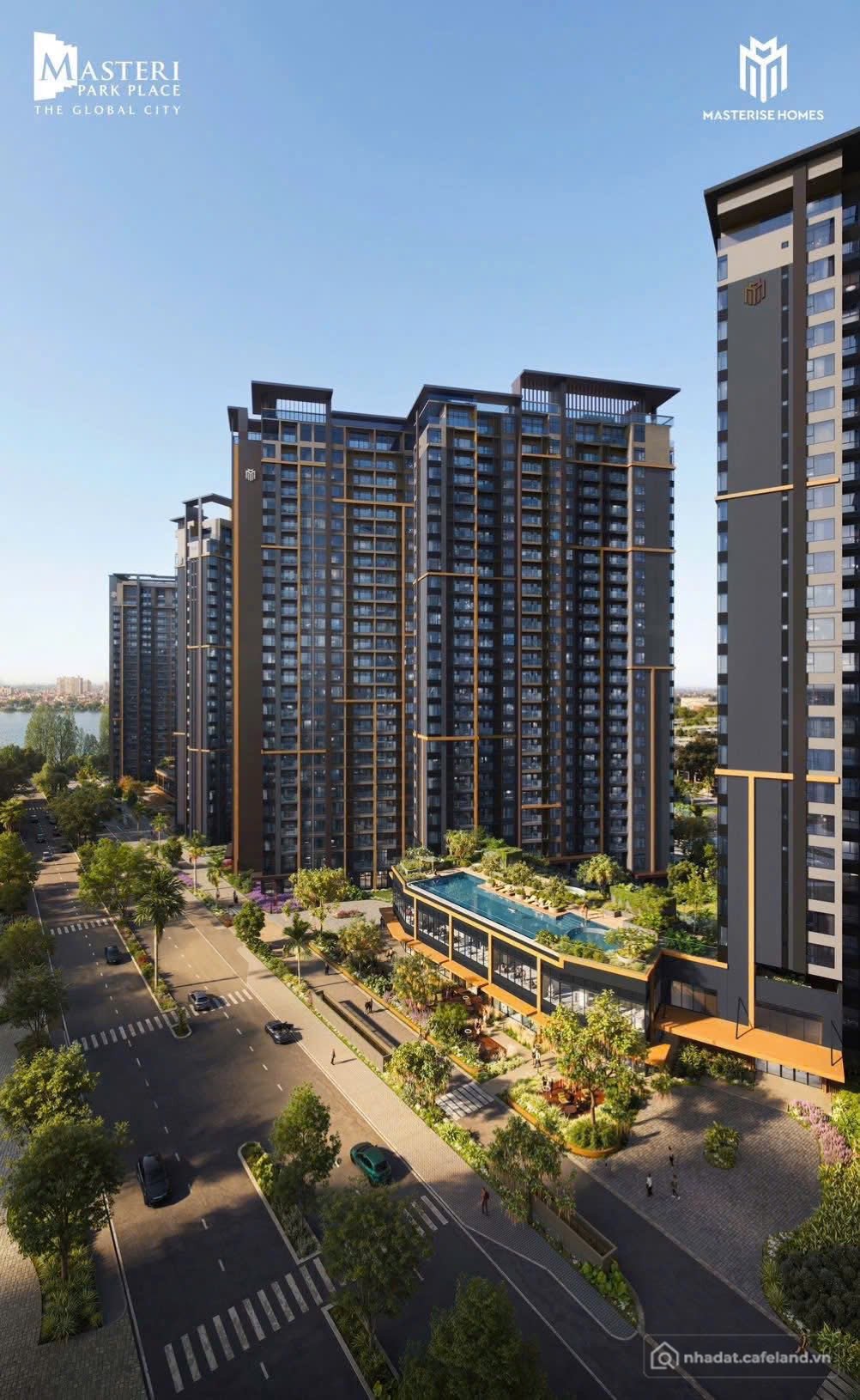Bán nhà riêng: Bán căn hộ 1pn 50m2 view nhạc nước tại Masteri Park Place Global 