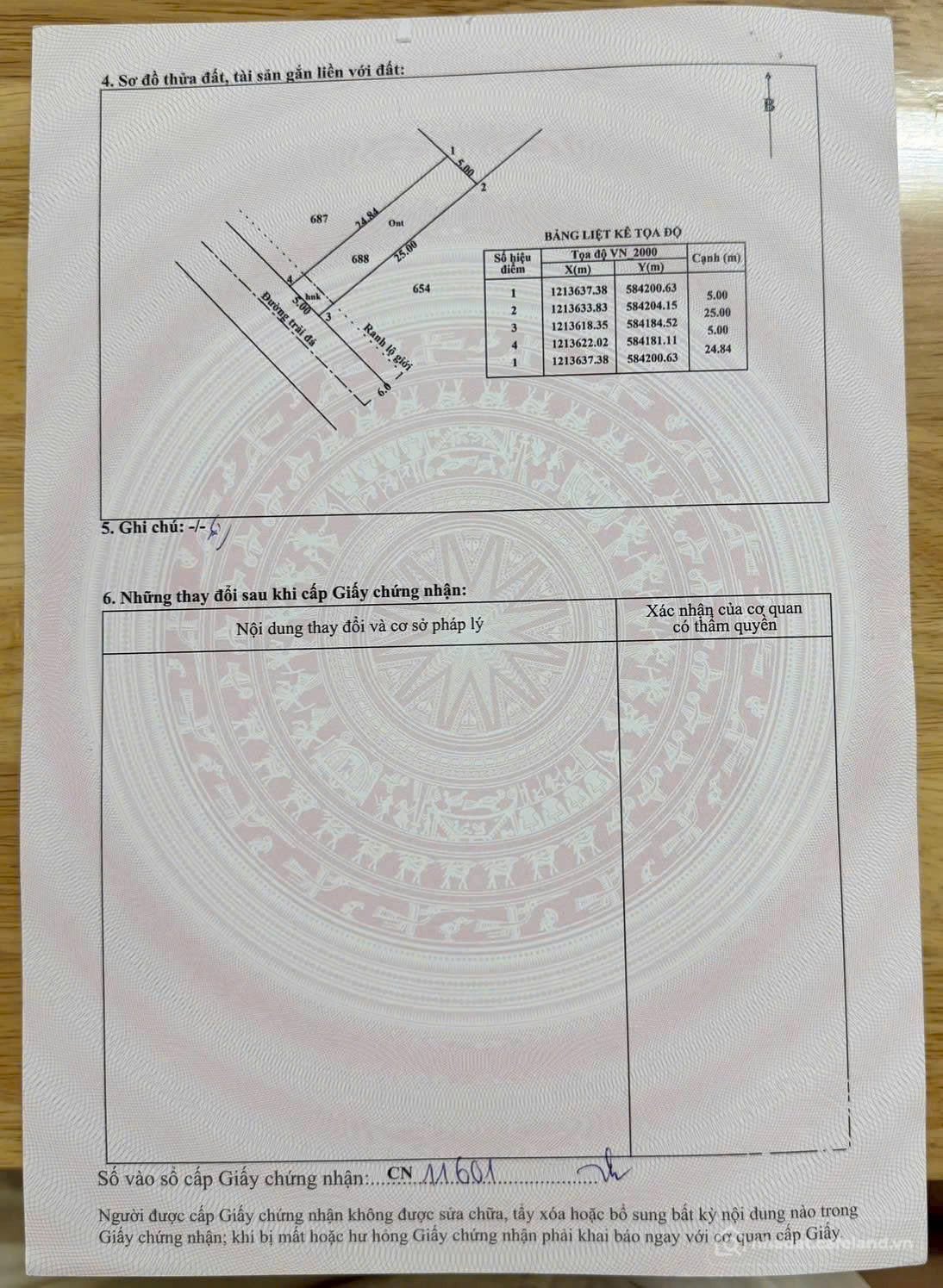 Bán đất thổ cư: Đất Củ Chi Giá Tốt – 2 nền Phước Vĩnh An giá 1 tỷ 850/nền