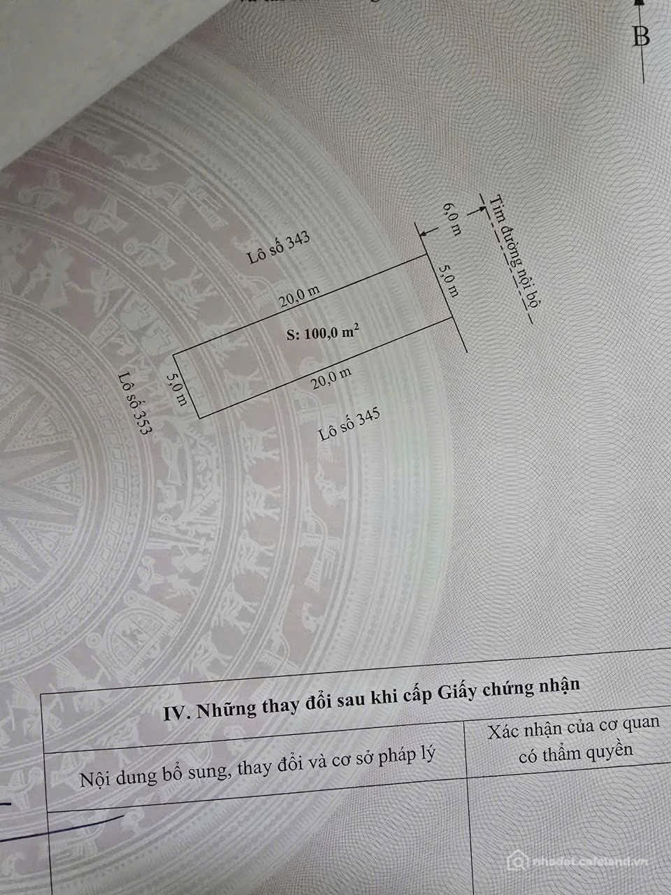 Bán đất thổ cư:  LÔ ĐẤT 100M CHUNG CƯ HOÀNG MAI – GẦN PG AN ĐỒNG – HẠ TẦNG PH
