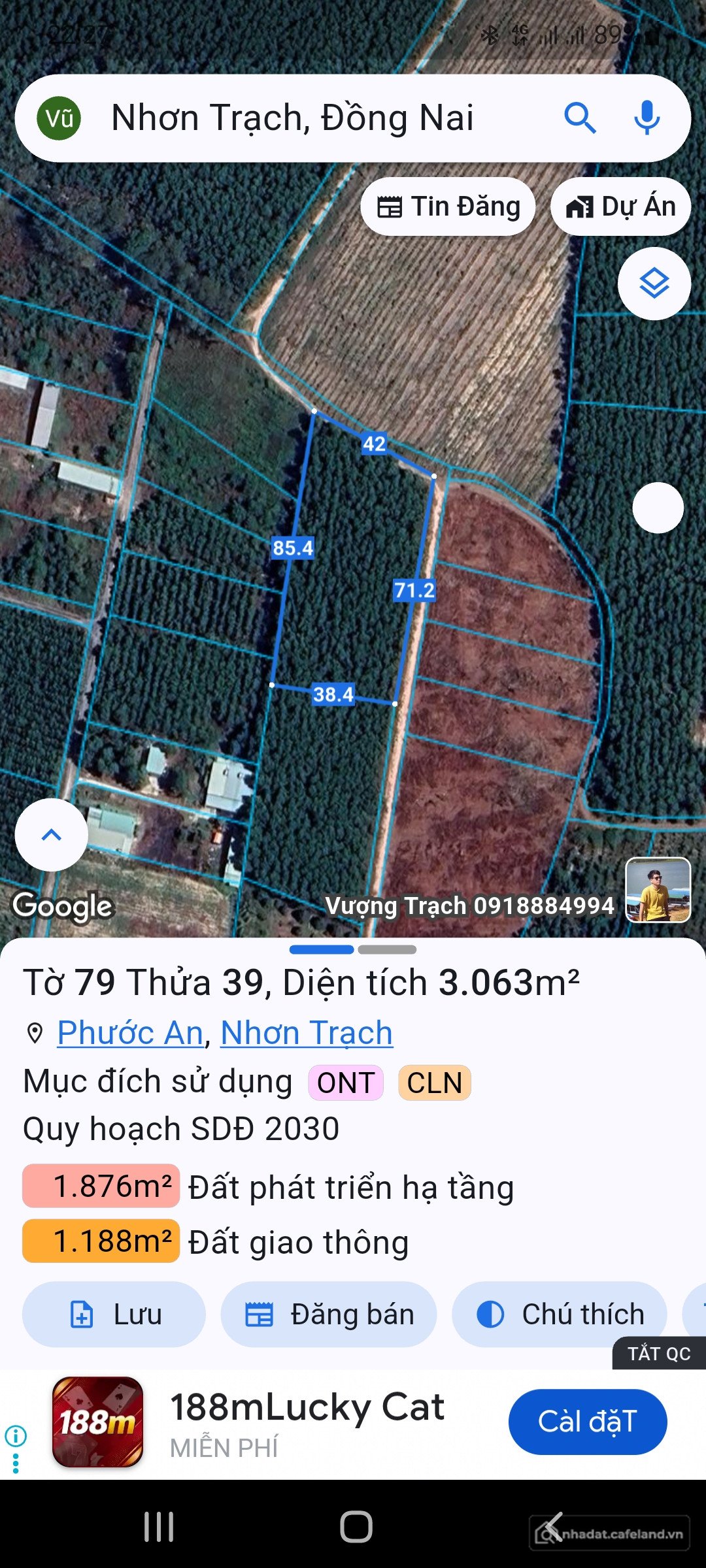 Bán đất thổ cư: Nhà Đất Phước An Biên Hòa Đồng Nai