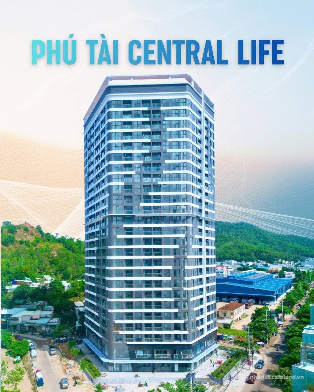 Bán căn hộ chung cư: Căn hộ cao cấp Phú Tài Central Life đã bàn giao hoàn thiện