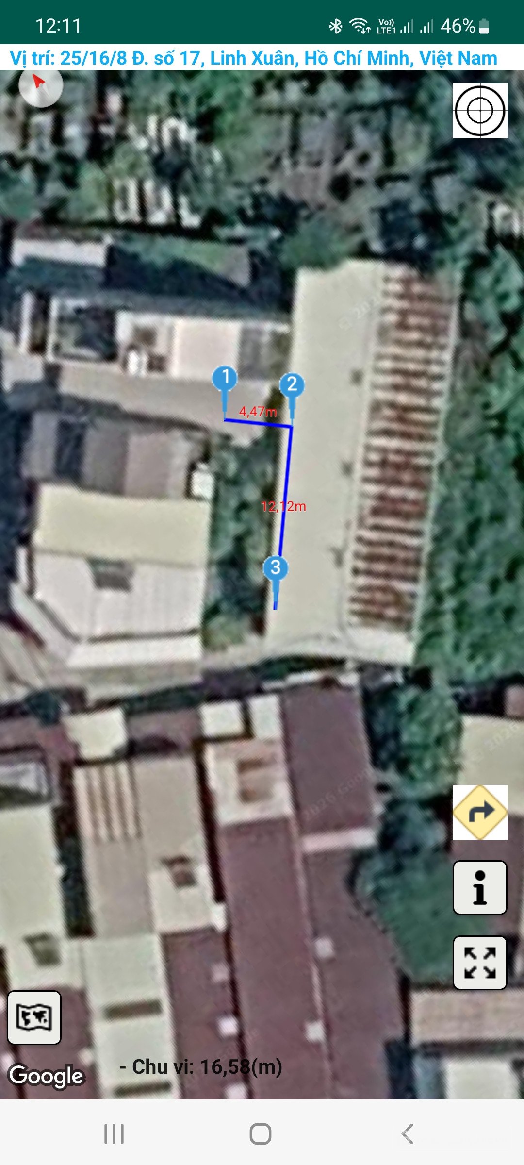 Bán đất thổ cư: Nhà đất đường 17 phường Linh Trung Quận Thủ Đức