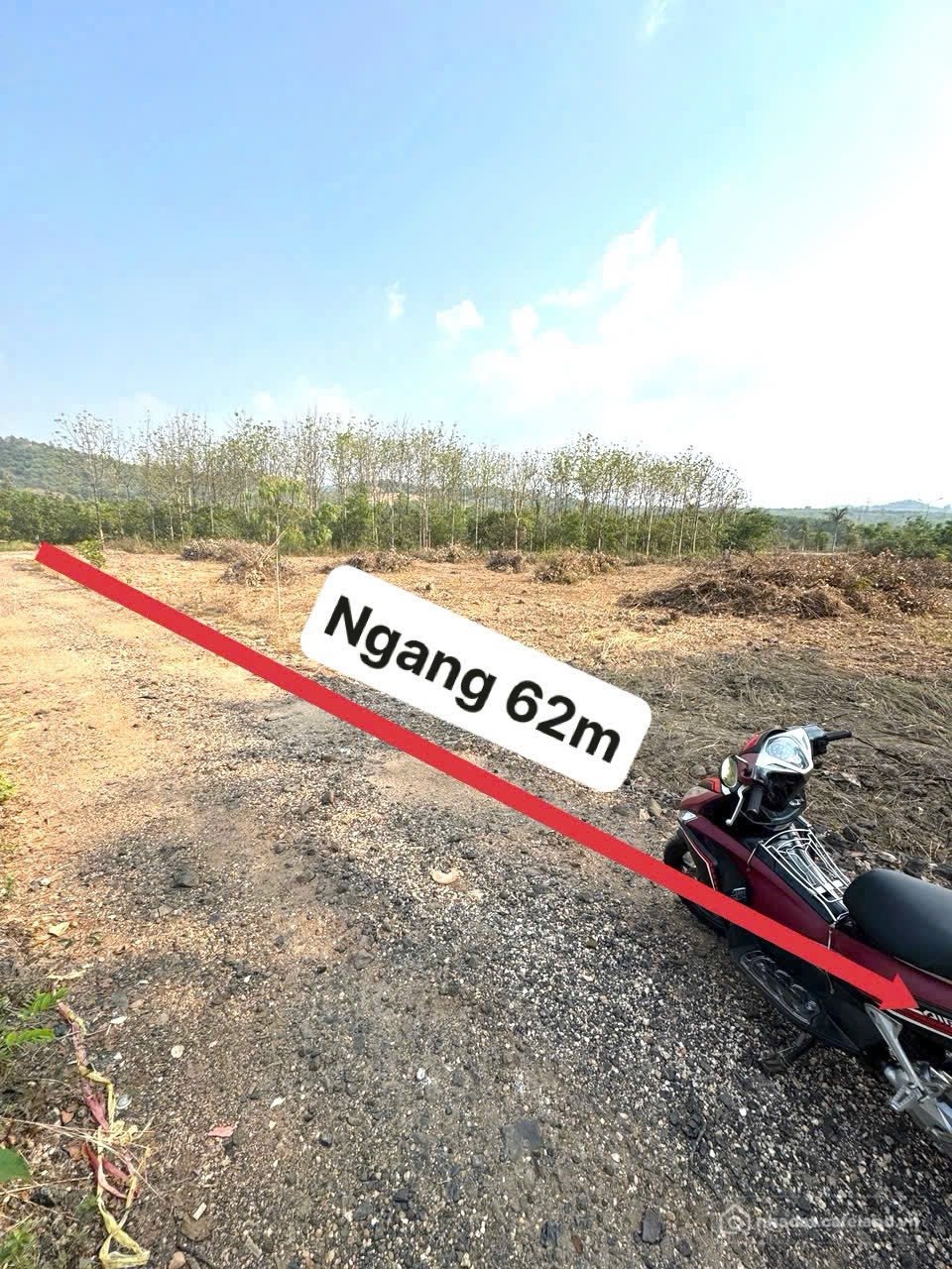 Bán đất thổ cư: Mặt tiền 62m nằm trong khu công nghiệp Hòa Phú - Đắk Lắk