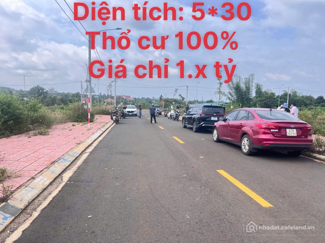 Bán đất thổ cư: Bán đất khu đấu giá EaPok, Xã Quảng Phú (D2)