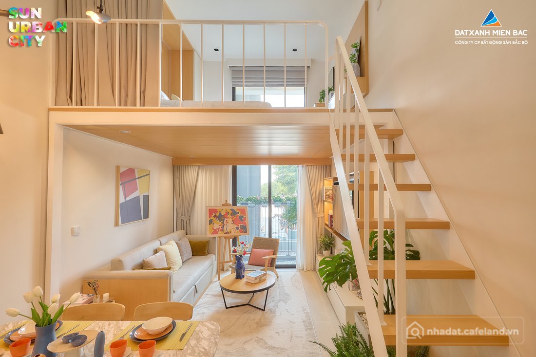 Bán căn hộ chung cư: Đừng mua nhà nếu chưa xem căn Duplex 1,2 tỷ tại Sun Hà Nam.