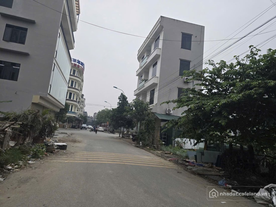 Bán đất thổ cư: Bán 71m mặt tiền 5m đất dãy CL20 lô góc khu 9 đại phúc làn 2 đườ
