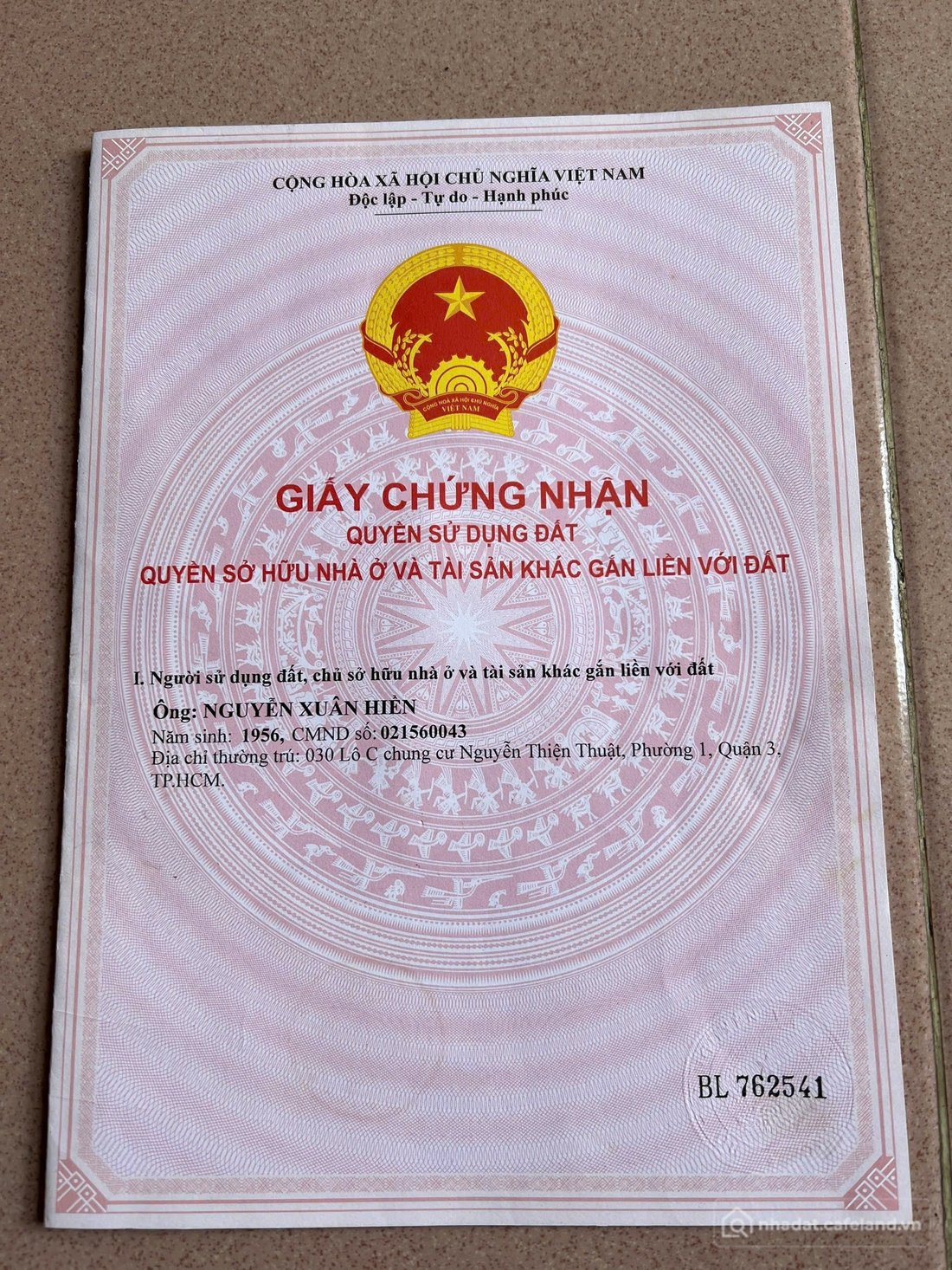 Bán nhà riêng: Định Cư Cần Bán Nhà Hẻm 142/32 Nguyễn Thị Thập, Phường Bình Thuận