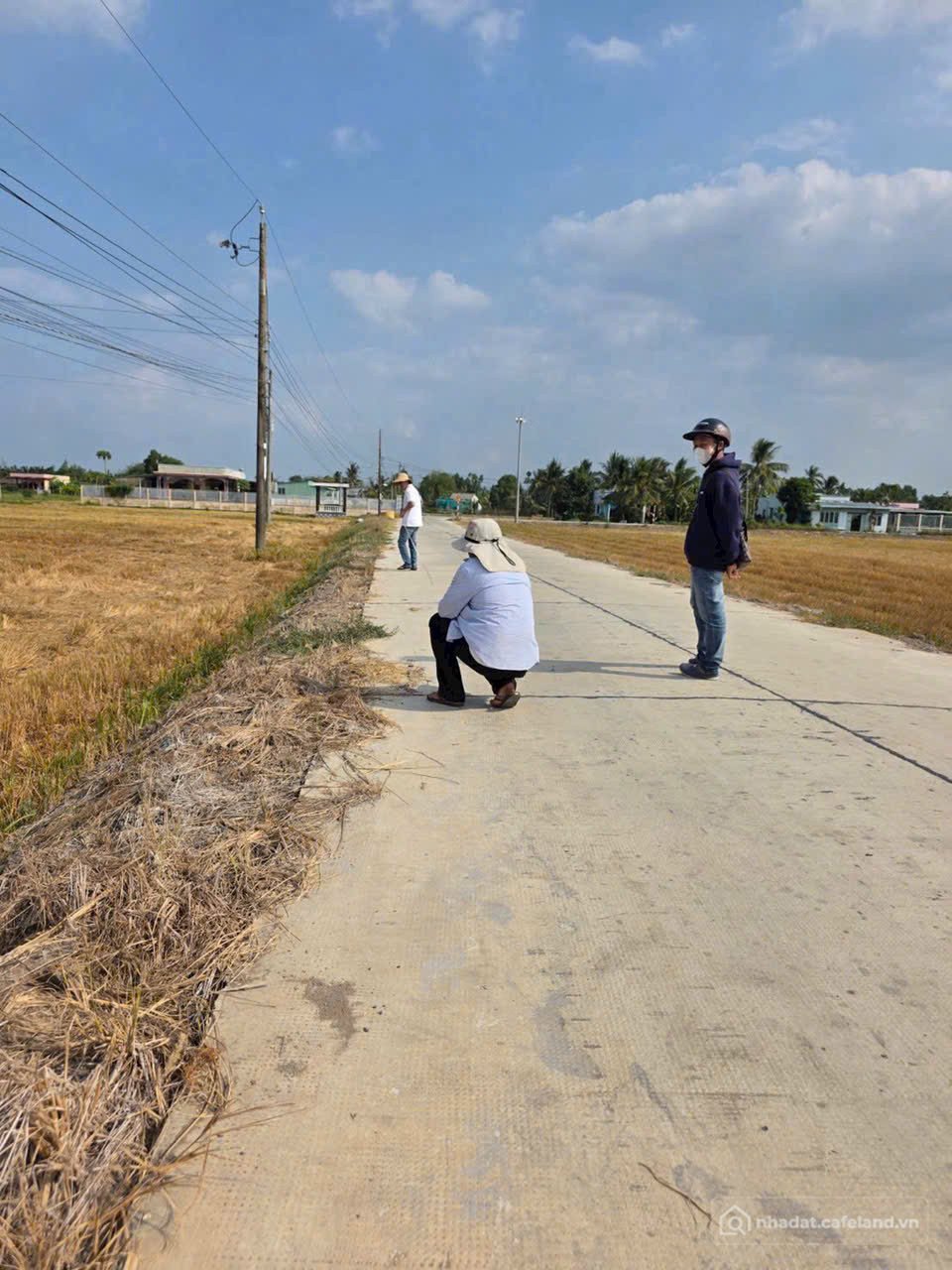 Bán đất thổ cư: Bán đất mt đường Nguyễn Văn Vịnh, Bình Trinh Đông , Tân Trụ dt 2