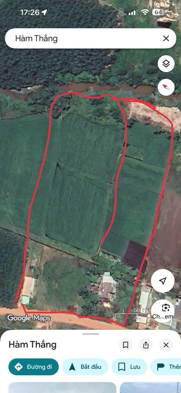 Bán đất thổ cư: giá có thương lượng gần đường quốc lộ 1km đường ra bãi biển 4km 