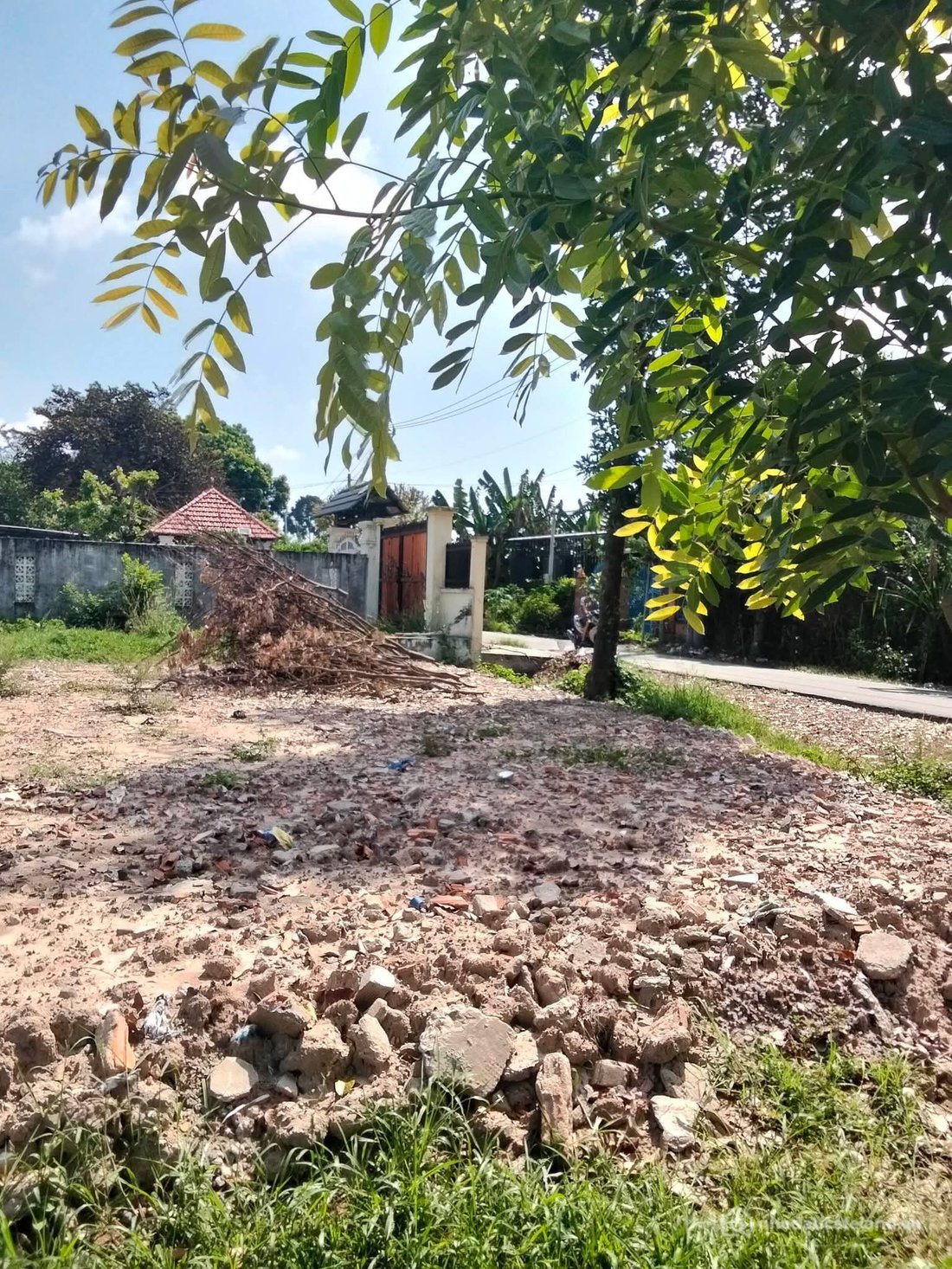 Bán đất thổ cư: Bán đất thổ cư mặt tiền Lê Thị Hoa xã Phước Vĩnh An Củ Chi TPHCM