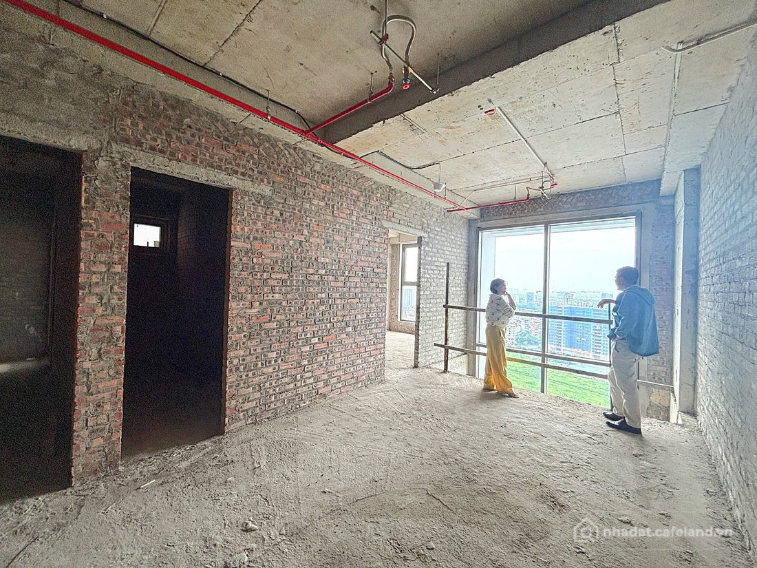 Bán căn hộ chung cư: Duplex thông tầng Khai Sơn City - view hồ 22ha - công trình