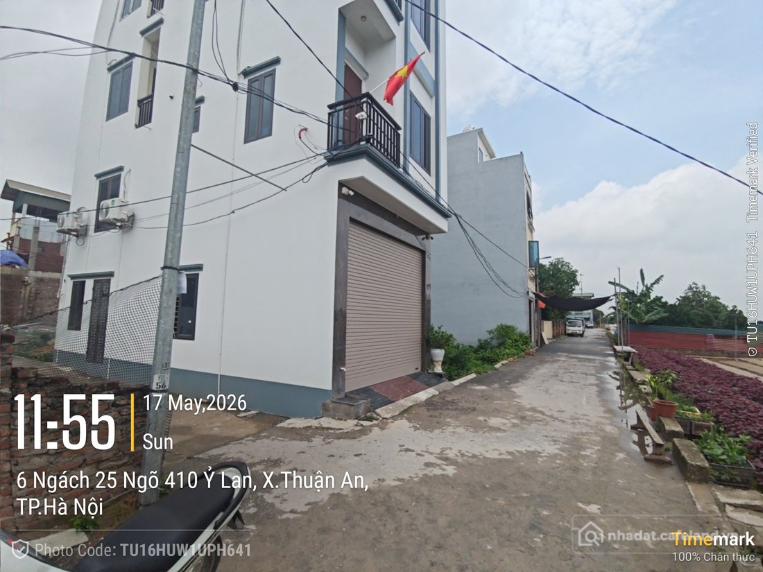 Bán đất thổ cư: Bán đất Ỷ Lan - Đặng Xá 54m2 lô góc đường thông ô tô tránh giá 5