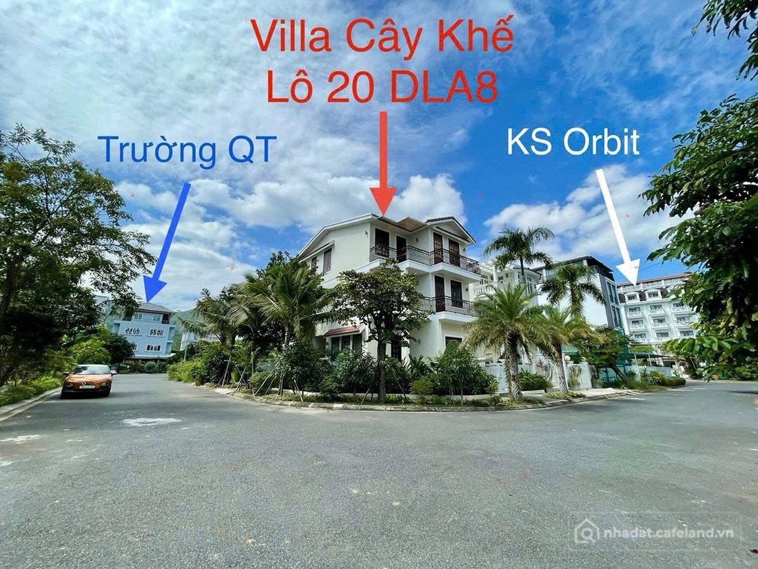 Bán nhà riêng: Bán biệt thự 3 tầng góc 2 mặt tiền tại khu kim cương KĐT biển An 