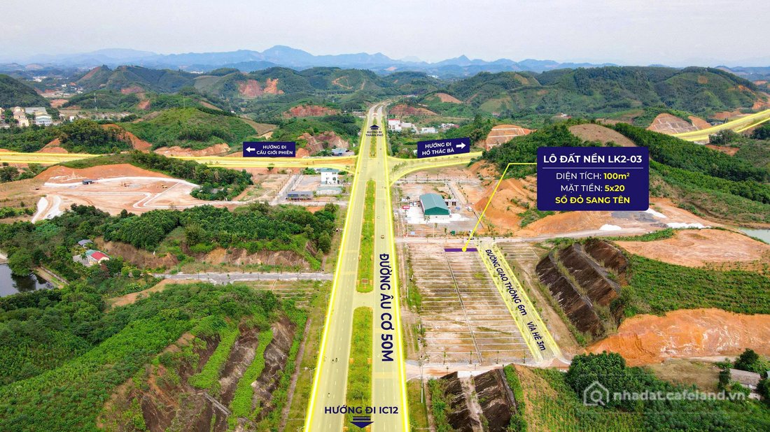 Bán đất thổ cư: CHỈ 1,5X TỶ SỞ HỮU ĐẤT NỀN TRỤC ĐẠI LỘ ÂU CƠ – CÁCH TT YÊN BÁI 5
