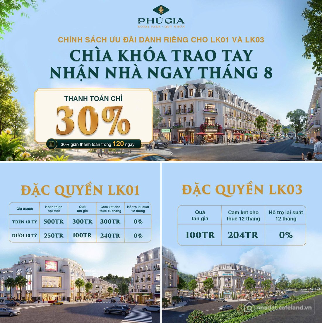 Bán nhà riêng: Bán biệt thự đẹp tại Phú Gia Royal Park, 7tỷ29, LK03 Phân khu Sap