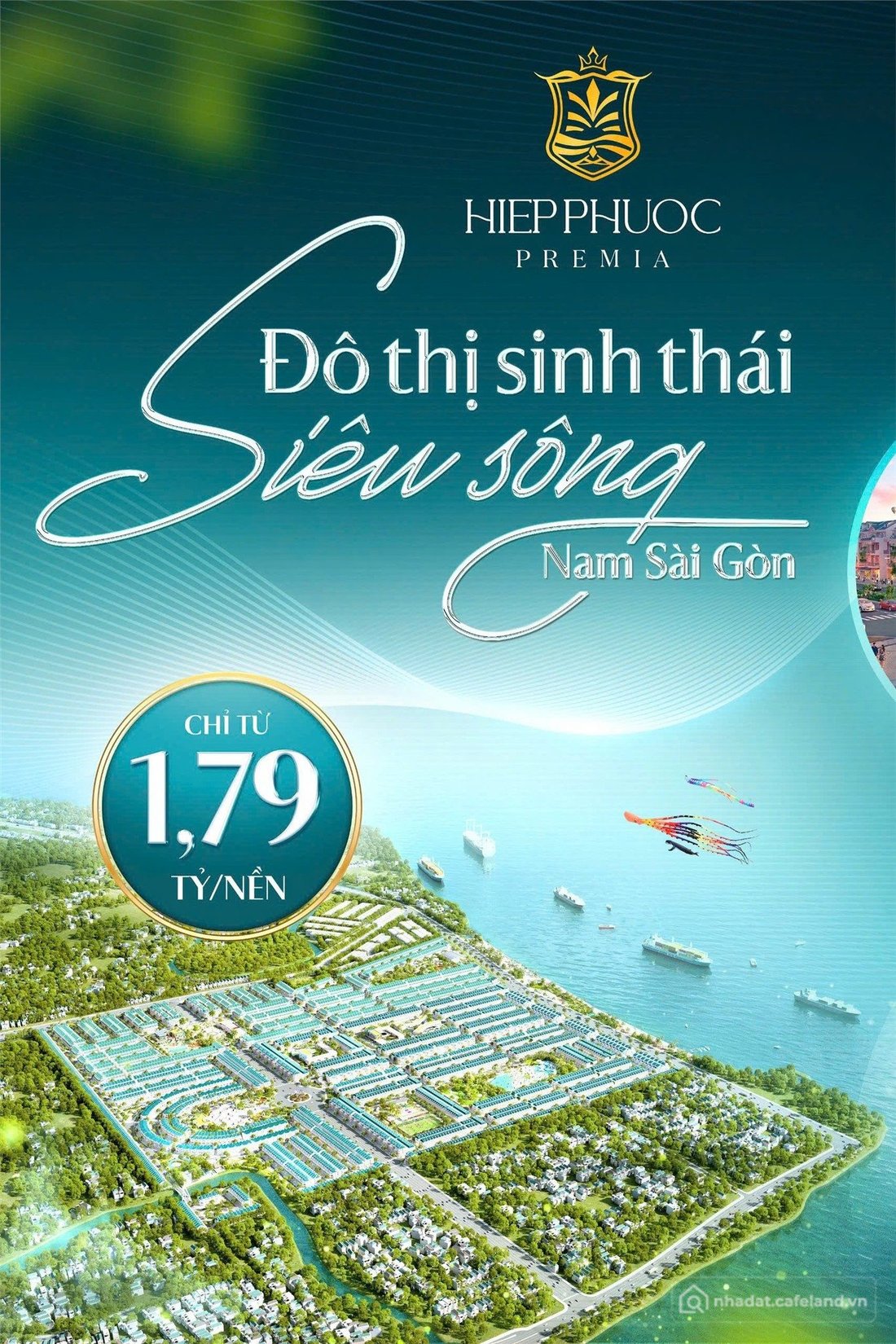 Bán đất thổ cư: ĐẤT ĐẸP – GIÁ TỐT – Hiệp Phước Premia –Đường Nguyễn Văn Tạo – Xã