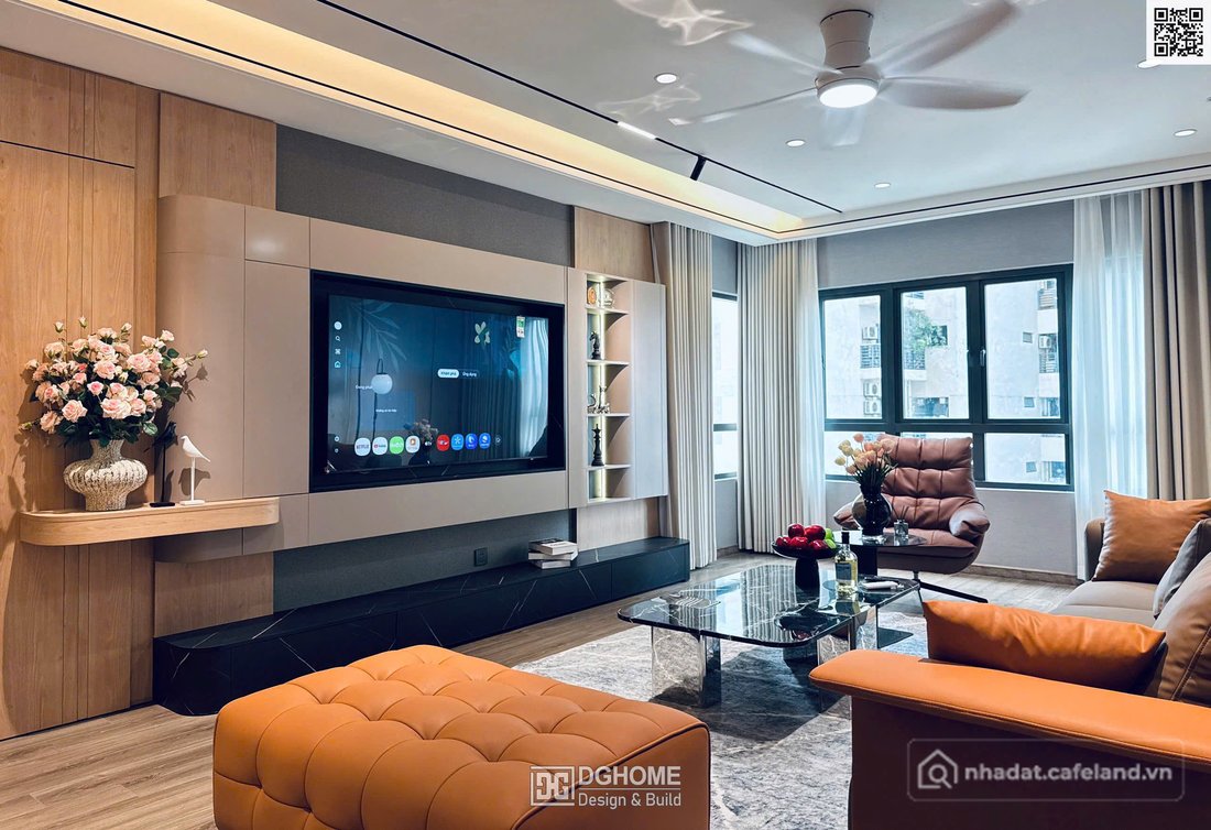 Bán căn hộ chung cư: Bán CHCC Mulberry Lane Mỗ Lao 123m 4pn full đồ khu chung cư