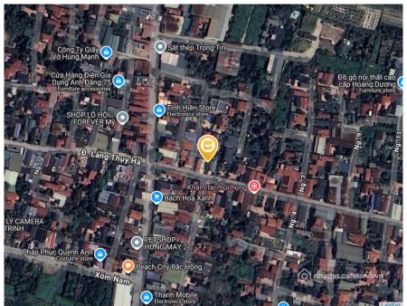 Bán đất thổ cư: Bán nhà 2 tầng bến Trung Bắc Hồng xã Phúc Thịnh 74,5m2 giá chỉ h