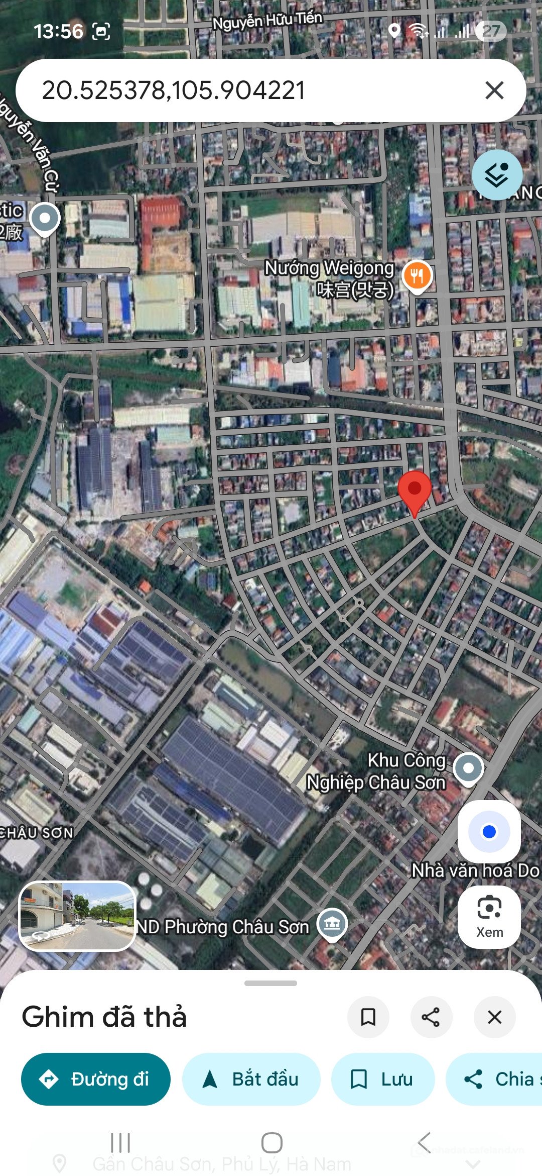 Bán đất thổ cư: Khu đô thị HUB châu sơn. Diện tích 87m, mặt 5m. Sổ đỏ chính chủ