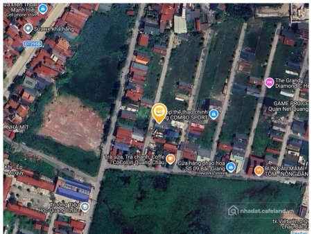 Bán đất thổ cư: Bán đất 2 lô liền nhau dãy F khu đồng lớn quang châu bắc giang. 
