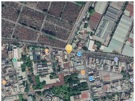 Bán đất thổ cư: BÁN ĐẤT MẶT TIỀN ĐƯỜNG LINH TRUNG, LINH TRUNG - 225m2 - GIÁ 22 T