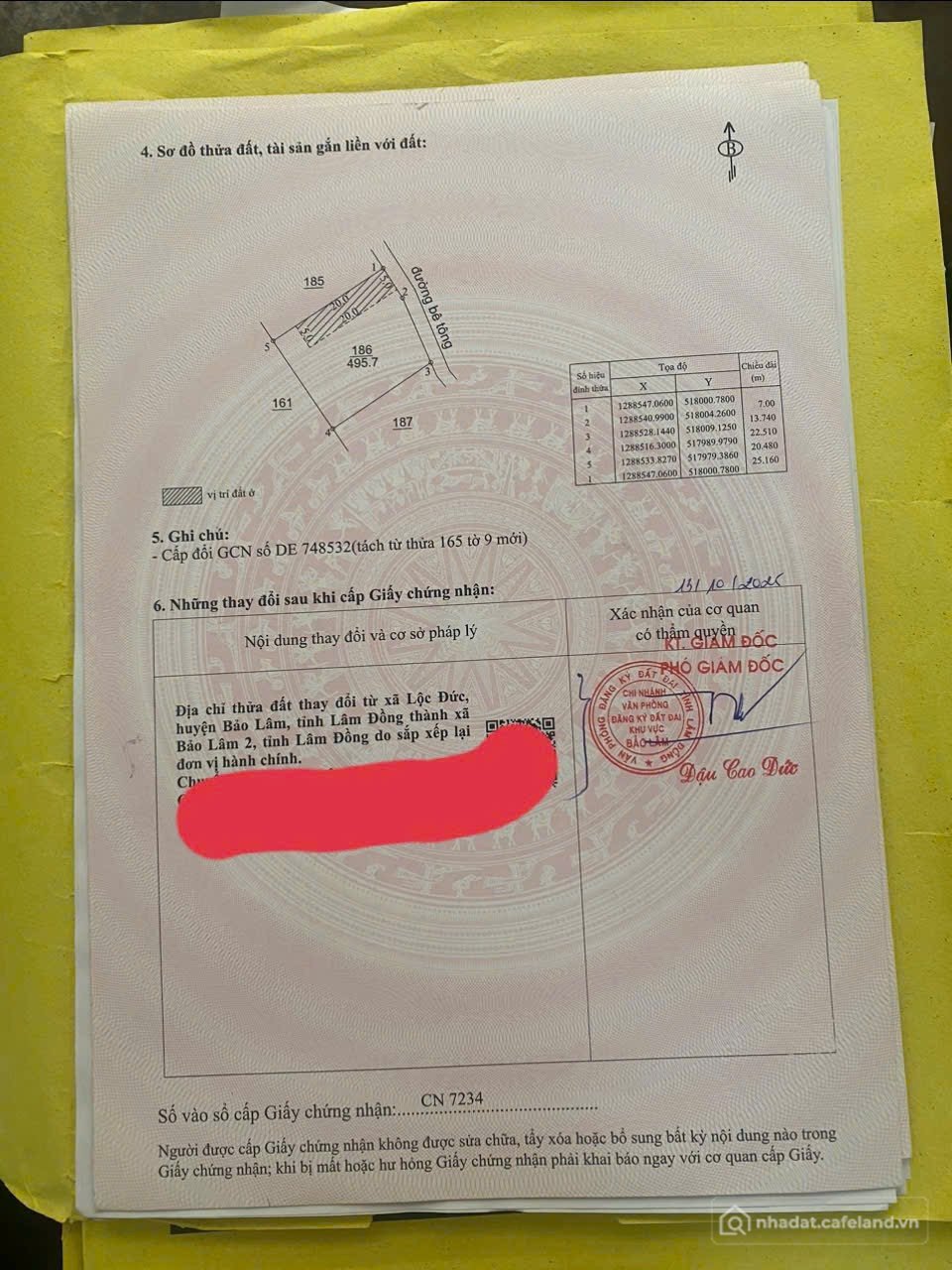 Bán đất thổ cư: Lô đất thích hợp nghĩ dưỡng