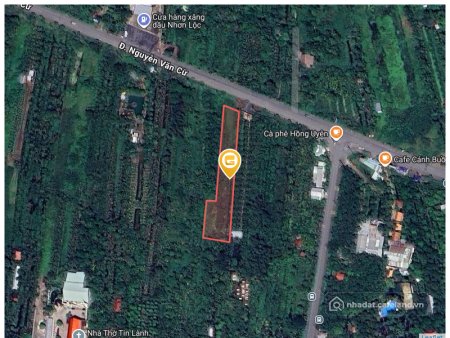 Bán đất thổ cư: Bán đất 2796m² ngang 17,5m giá 12 tỷ tại Đường Nguyễn Văn Cừ Xã 