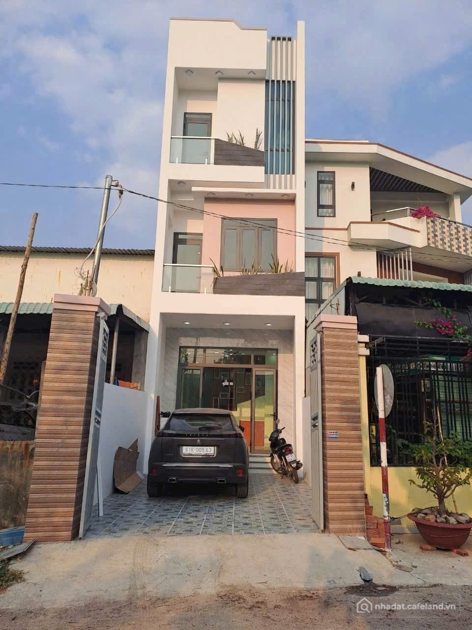 Bán nhà riêng: Bán Nhà Phú Mỹ , Thủ Dầu Một , Tphcm nhà 1 trệt 2 lầu mặt tiền nh