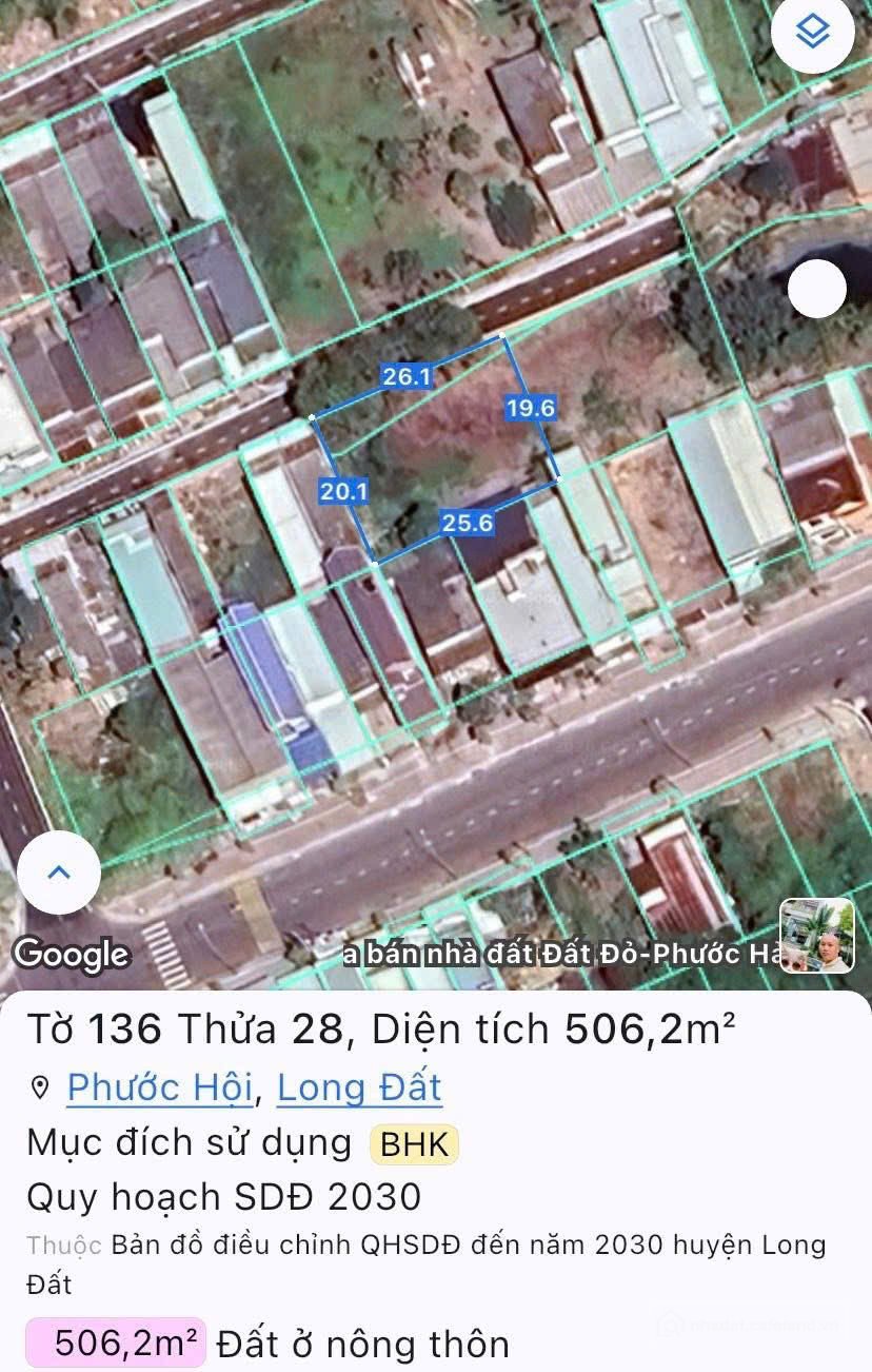 Bán đất thổ cư: Chủ Ngộp Bán Gấp Lô Đẹp Ngay Mặt Tiền Sát Biển Lộc An - DT 125m2