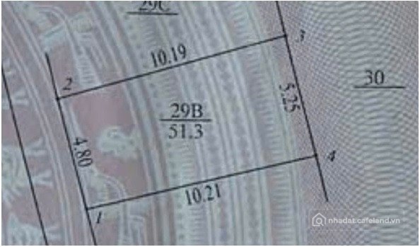 Bán đất thổ cư: Cần bán lô đất 51,3m tại Xóm Chùa Tổng La Phù cũ, nay là Xã An K