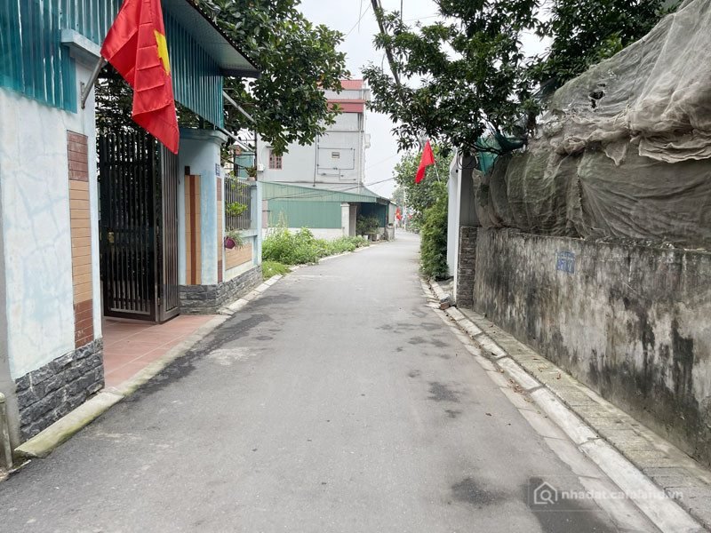 Bán đất thổ cư: Bán Đất Lê Xá Bát Tràng: Lô Góc 58,3m2 Mặt Đường Thông Ô Tô, Cạn