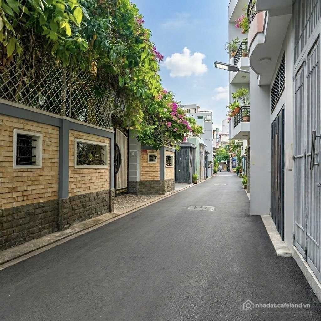 Bán nhà riêng: TRƯỜNG CHINH - HẺM NHỰA XE TẢI TRÁNH NHAU - KHU DÂN CƯ VIP - 47M2