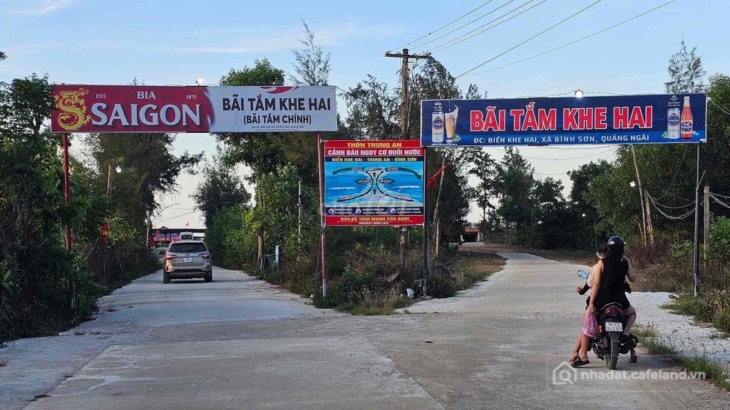 Bán nhà riêng: Bán 450m2 Đất Biển Khe Hai - Tặng Nhà C4
