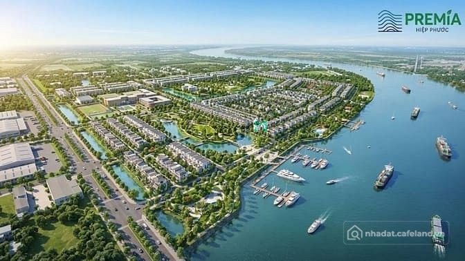 Bán nhà riêng: Bỏ 500tr mua đất nền Hiệp phước ngay lô D8 ven sông Xoài rạp, Lon