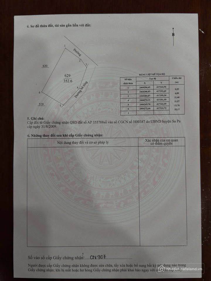 Bán nhà riêng: Bán nhà riêng thị xã Sa Pa, tỉnh Lào Cai, giá 2 tỷ