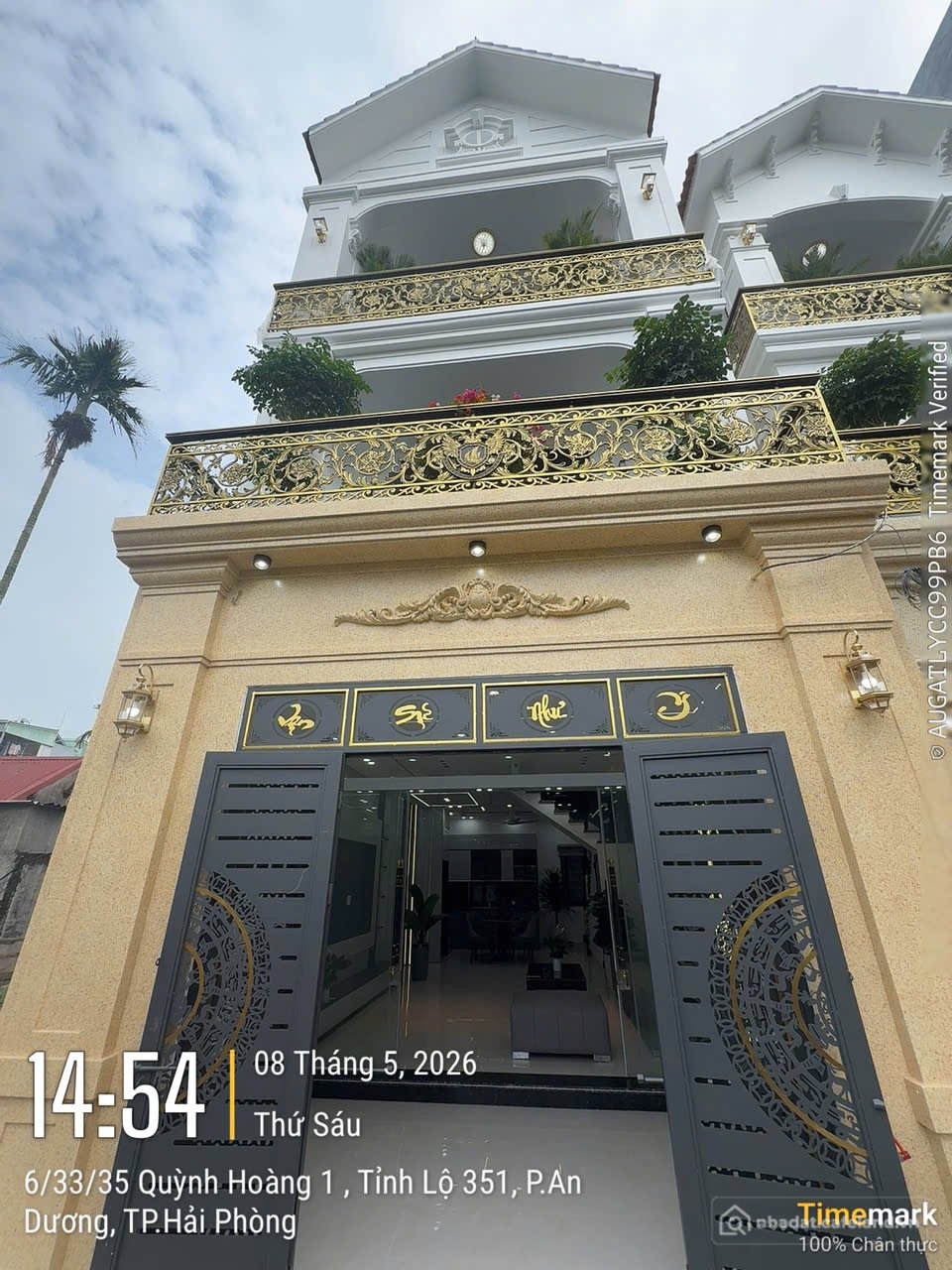 Bán nhà riêng: Nhà 3 tầng tại Quỳnh Hoàng, An Dương, Hải Phòng