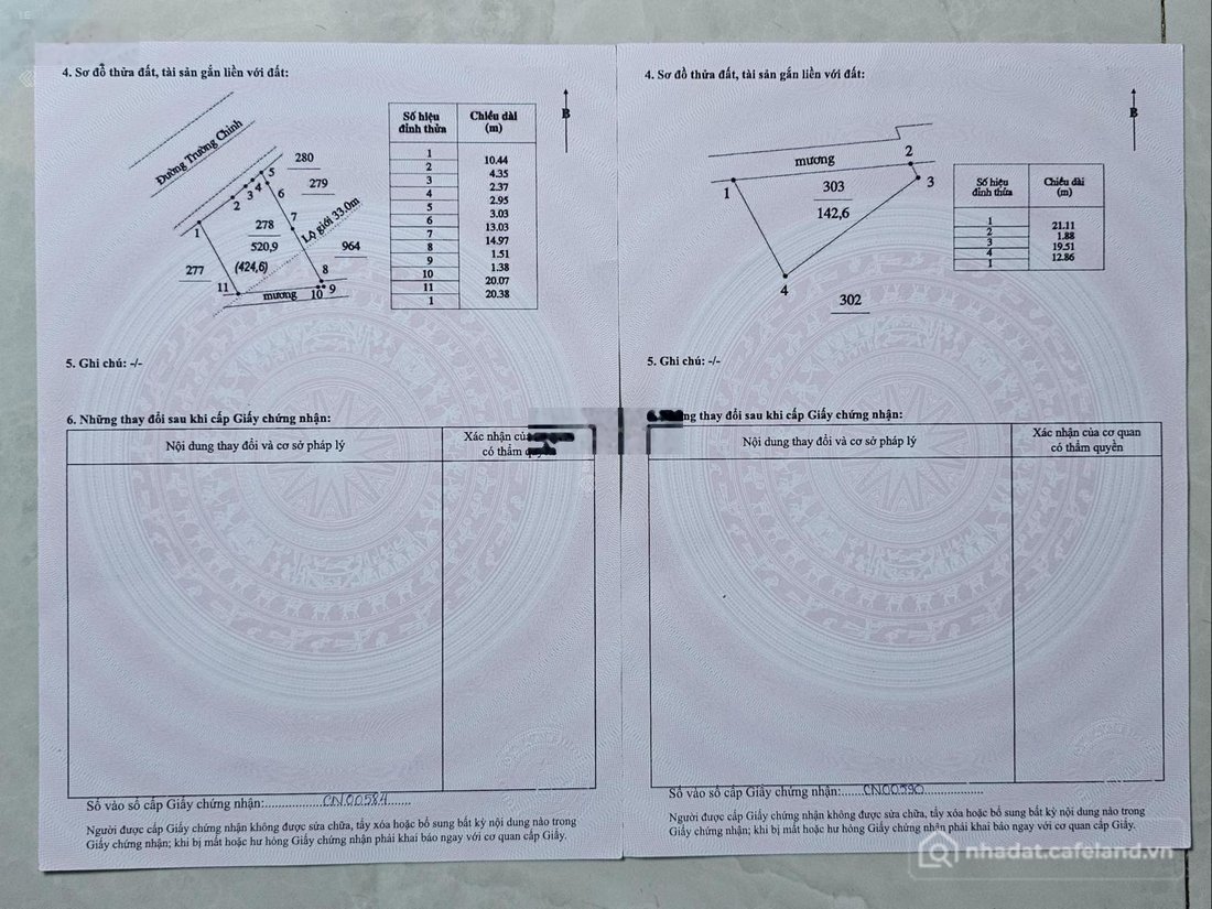 Bán đất thổ cư: Bán đất tại Quốc lộ 1A, Trường Chinh, 5,55 tỷ, 663m2, mặt tiền 2
