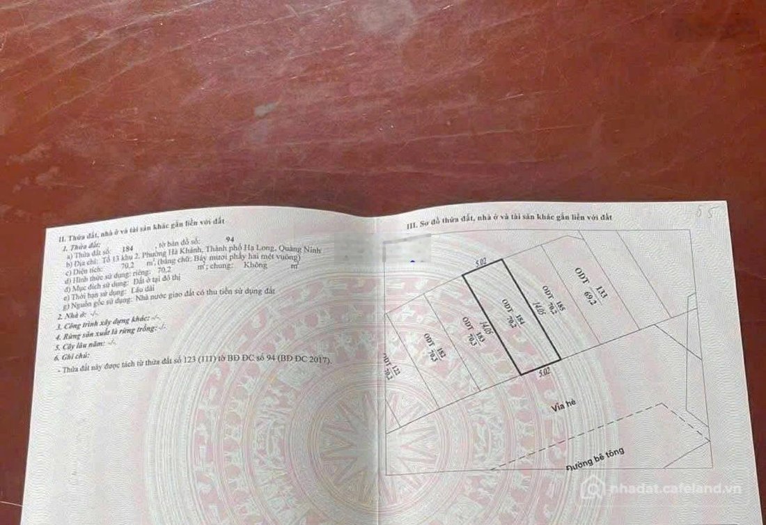 Bán đất thổ cư: Ô Đất Quay Nhà Văn Hoá - Trục Đường Chính LiDECo Giai Đoạn 2 Giá