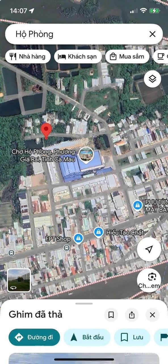 Bán đất thổ cư: Cần tiền bán gấp 2 lô đất liền kệ ngay sát chợ Hộ Phòng, giá chỉ