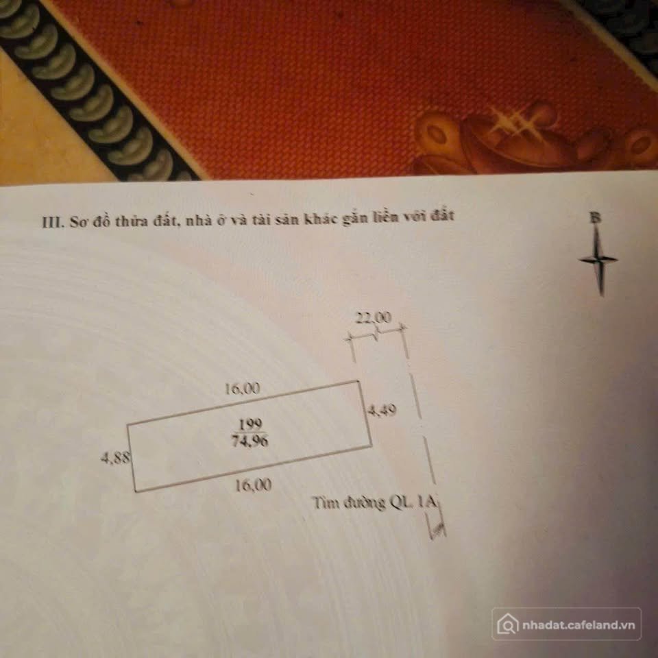 Bán đất thổ cư: Bán đất huyện Nông Cống, tỉnh Thanh Hóa, giá 5 tỷ