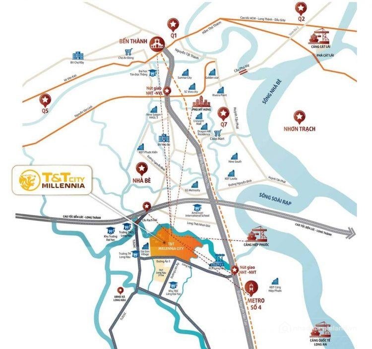 Bán biệt thự: Cần chuyển nhượng nhà tại T&T Millennia City Long Hậu, 5,5 tỷ, 120