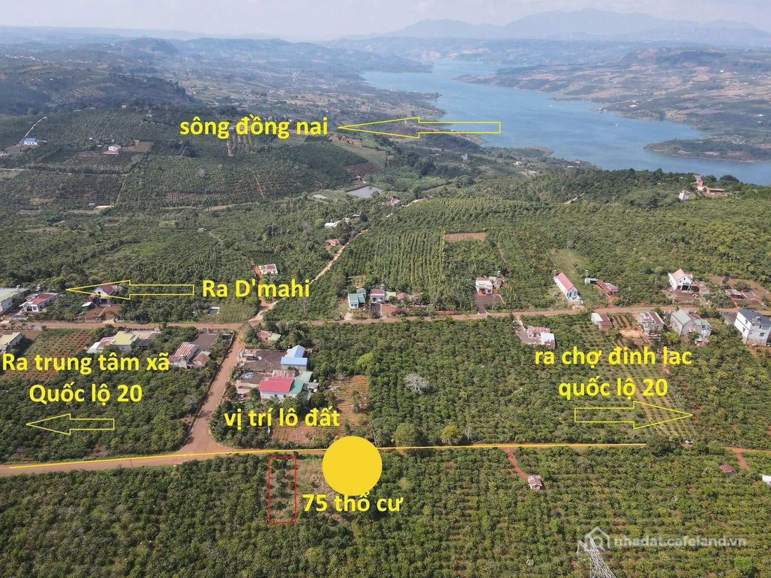 Bán nhà riêng: Bán nhà riêng huyện Di Linh, tỉnh Lâm Đồng, giá 550 triệu