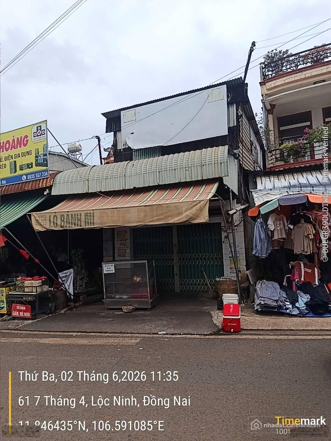 Bán đất thổ cư: Lộc Ninh Bình Phước tổng diện tích: 1.690m² lô 1: 177m² lô 2: 1.