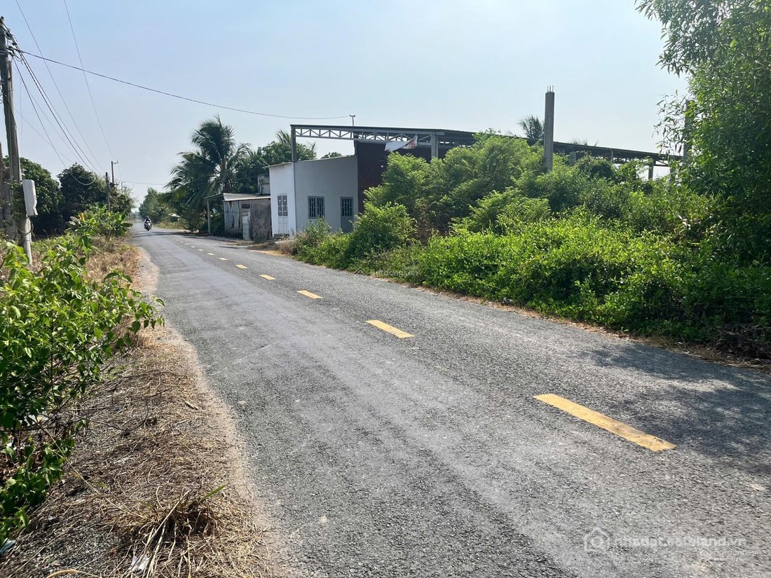 Bán đất thổ cư: Bán đất thổ lúa đường nhựa, mặt tiền rộng 20m tại Bình Hòa Bắc, 