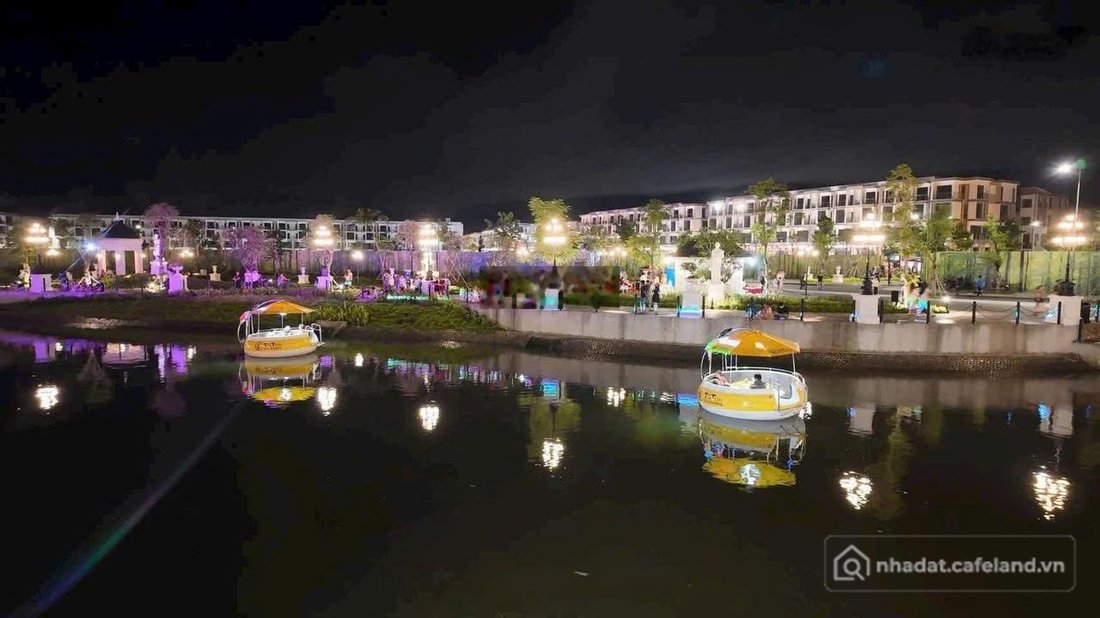 Bán biệt thự: Bán căn biệt thự song lập 200m², ký hiệu A-BTS.02 ngay ven sông cô