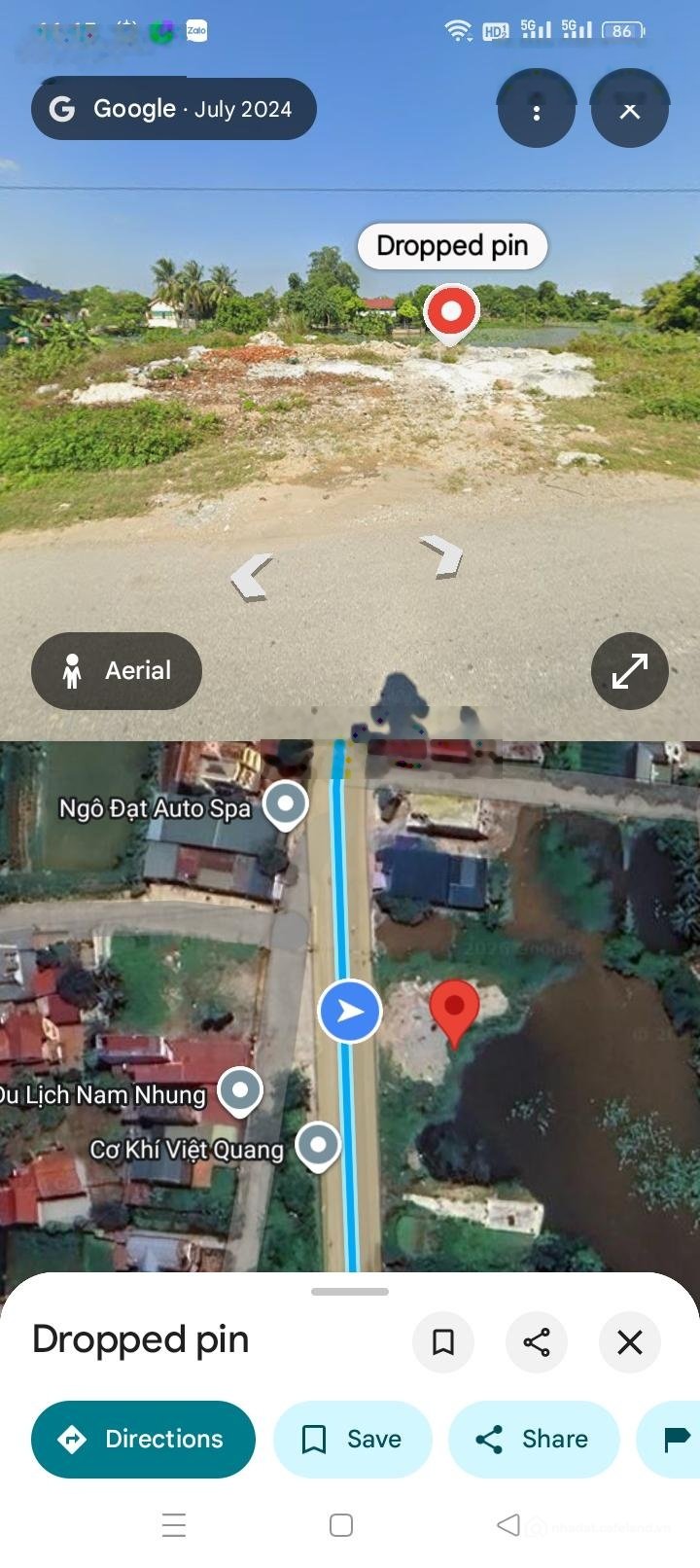 Nhà kho - Xưởng: Cho thuê đất mặt tiền Quốc Lộ 45 Yên Định, Thanh Hóa
