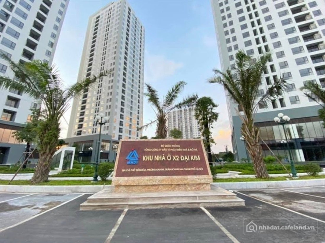 Bán căn hộ chung cư: Bán căn chung cư x2 Đại Kim, đường Trần Hòa, 124m2, 4 phòng