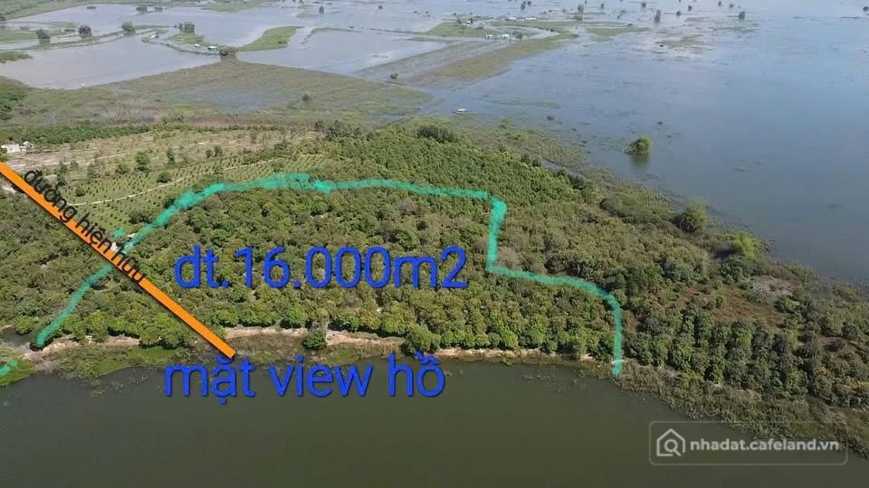 Bán đất thổ cư: Bán gấp 16000m2 đất view hồ Phú Lý, Vĩnh Cửu, Đồng Nai